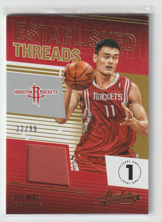 Established Threads ET-YMG Yao Ming Houston Rockets 32/99