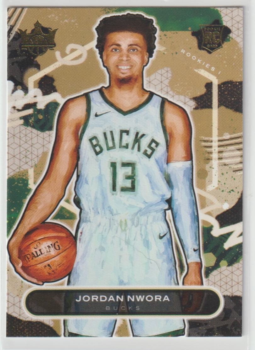 086 Jordan Nwora - Milwaukee Bucks Rookies I