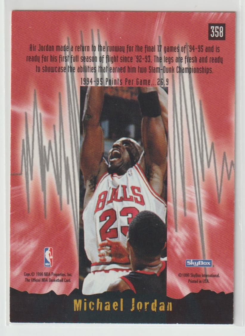 Earth Shakers 358 Michael Jordan Chicago Bulls