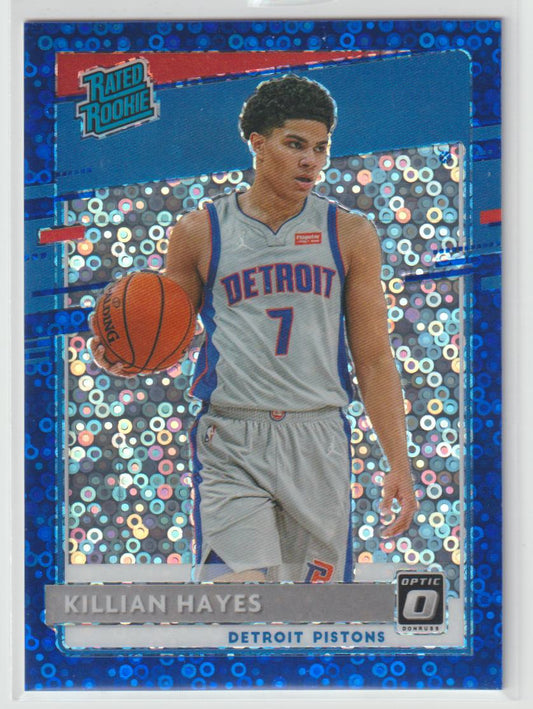 157 Killian Hayes - Detroit Pistons Blue Fast Break 43/50