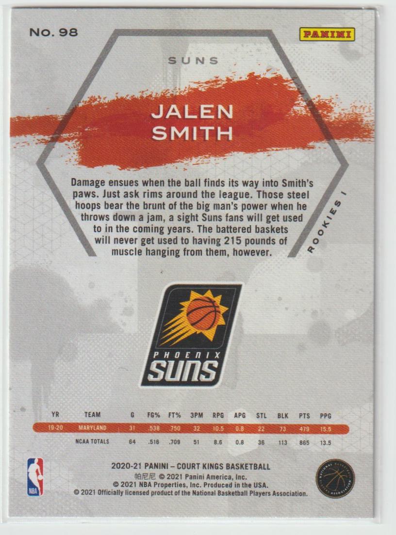 098 Jalen Smith - Phoenix Suns Rookies I