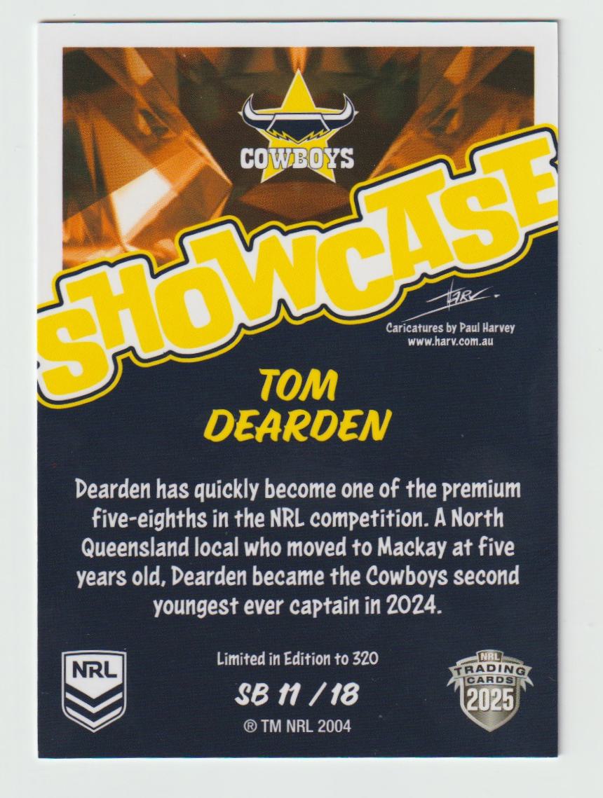 Showcase SB 011 COWBOYS TOM DEARDEN