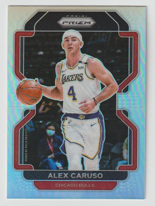 083 Alex Caruso - Chicago Bulls Silver Prizm