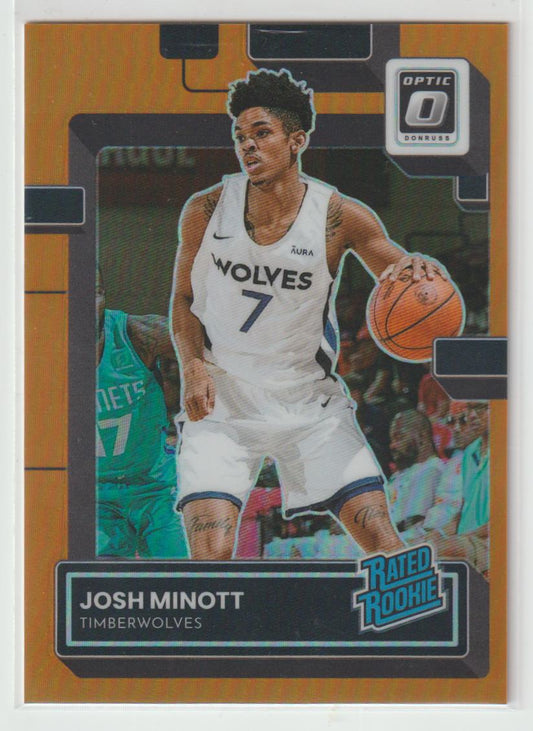 244 Josh Minott - Minnesota Timberwolves Orange 53/199