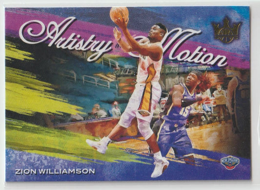 Artistry in Motion 010 Zion Williamson - New Orleans Pelicans