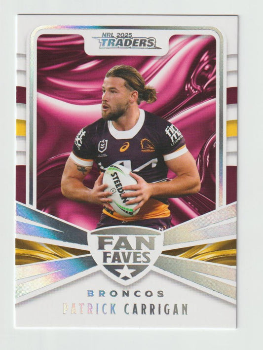 Fan Faves   FF 001 BRONCOS PATRICK CARRIGAN