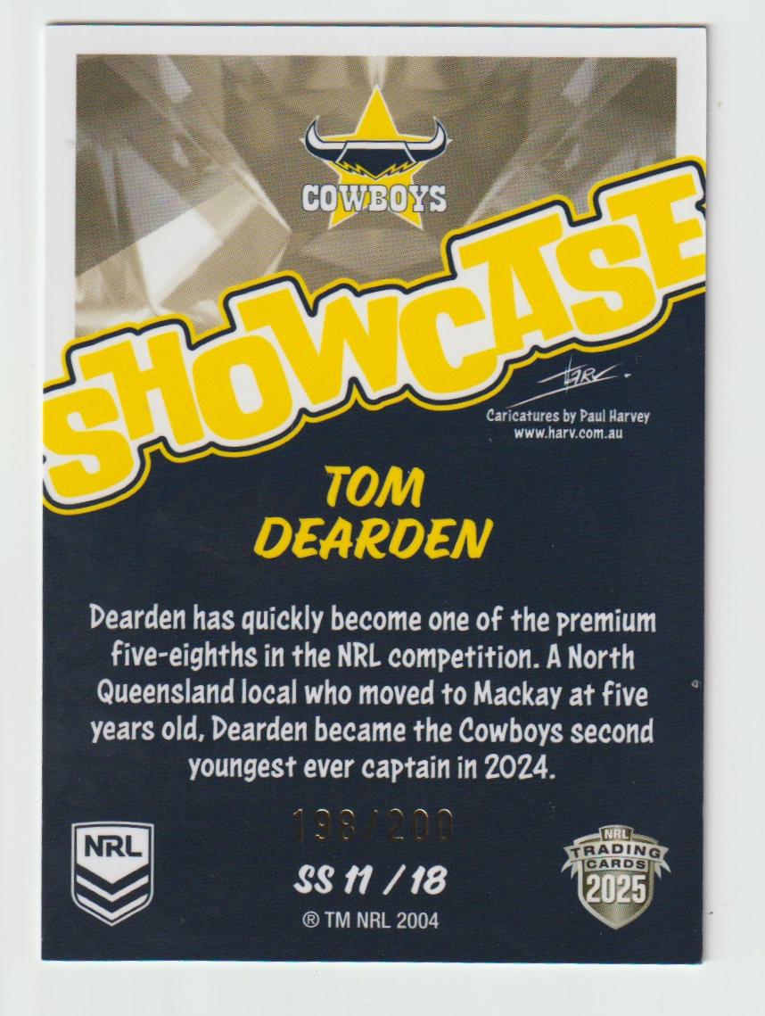 Showcase SS 011 COWBOYS TOM DEARDEN 198/200