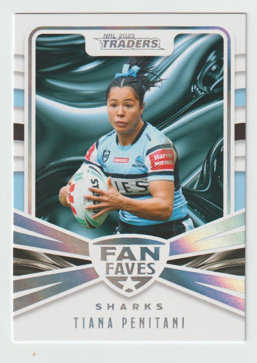 Fan Faves   FF 012 SHARKS TIANA PENITANI