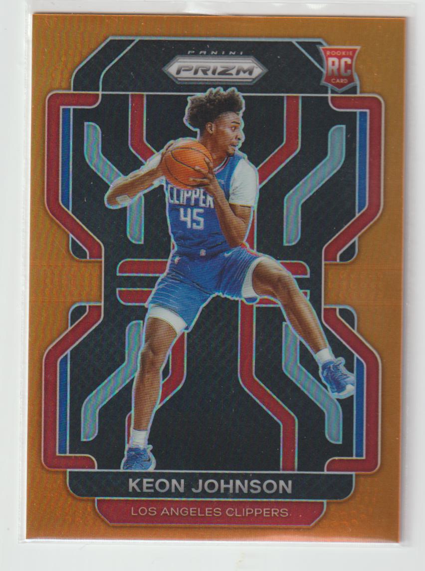 326 Keon Johnson - Los Angeles Clippers Orange 27/49