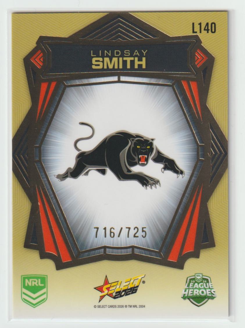 L140 Lindsay Smith Gold Back 716/725