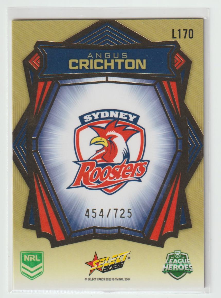 L170 Angus Crichton Gold Back 454/725