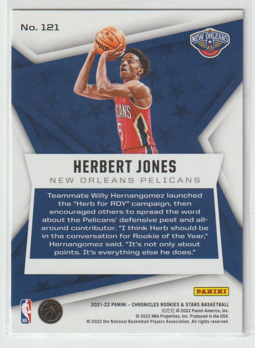 121 Herbert Jones - New Orleans Pelicans