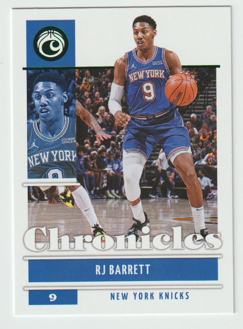 028 RJ Barrett - New York Knicks Green