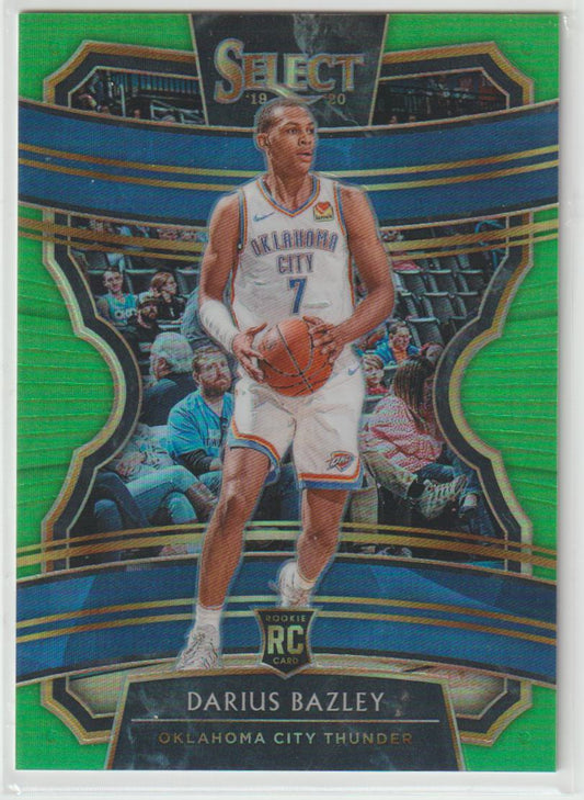 080 Darius Bazley - Oklahoma City Thunder Neon Green 8/75