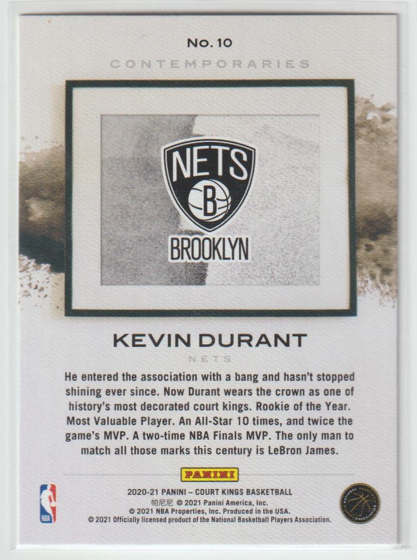 Contemporaries 010 Kevin Durant - Brooklyn Nets