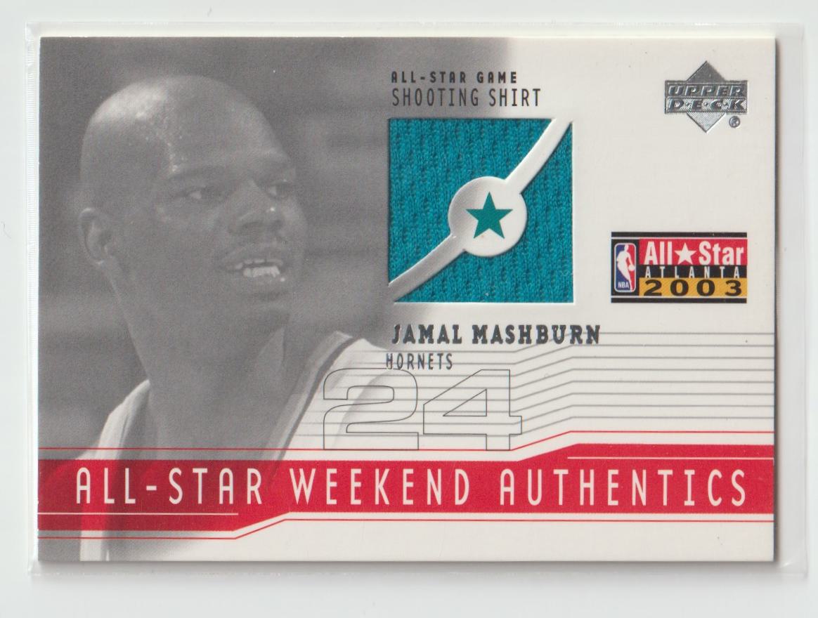 All Star Weekend Authentics AS-JM Jamal Mashburn New Orleans Hornets