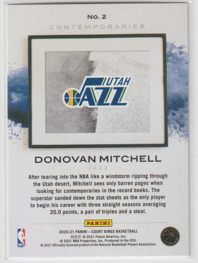 Contemporaries 002 Donovan Mitchell - Utah Jazz