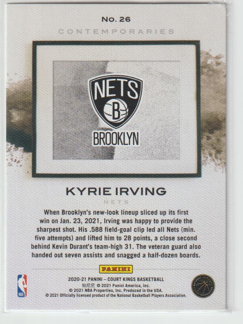 Contemporaries 026 Kyrie Irving - Brooklyn Nets