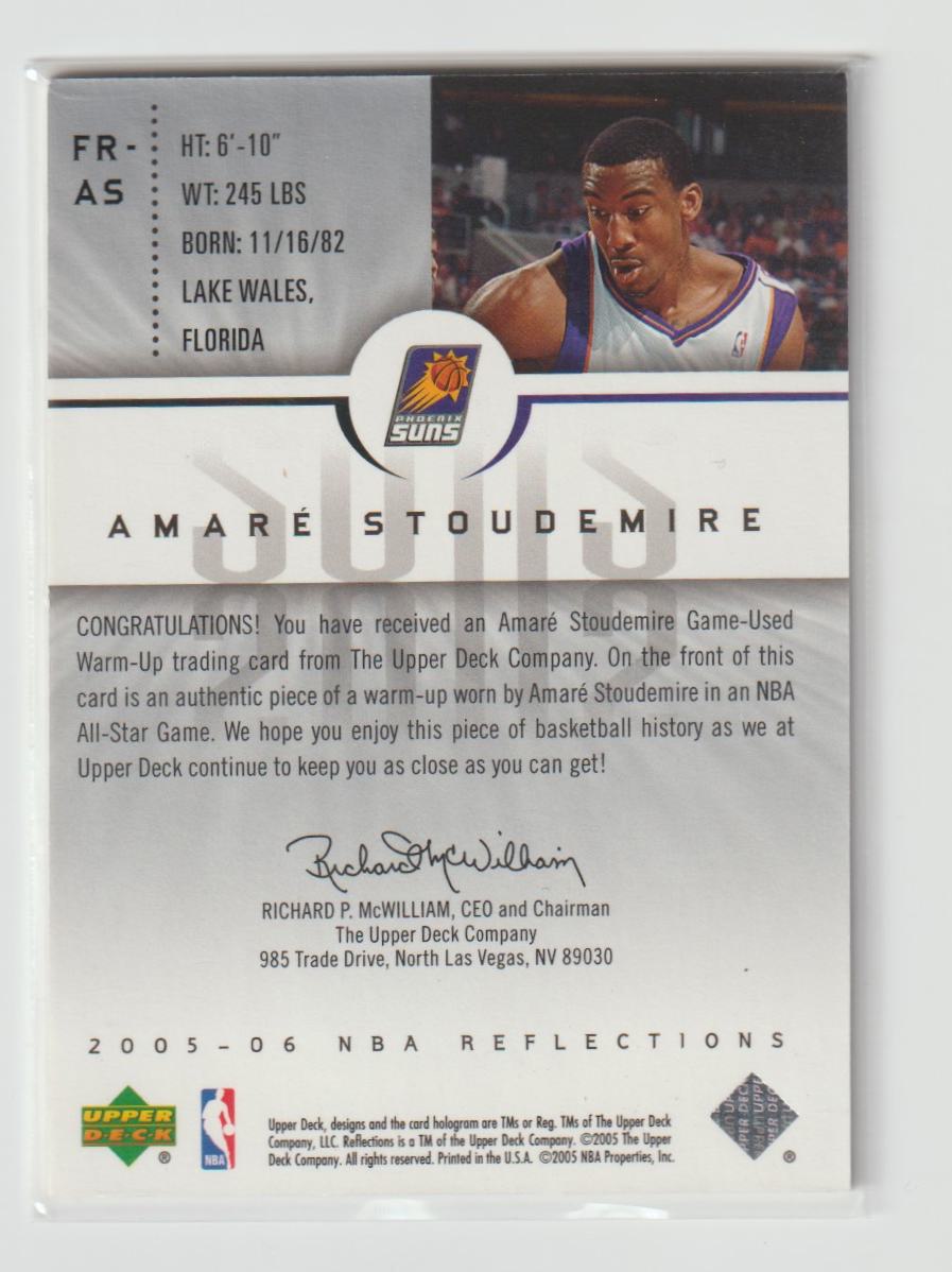 Fabric Reflections FR-AS Amare Stoudemire Phoenix Suns
