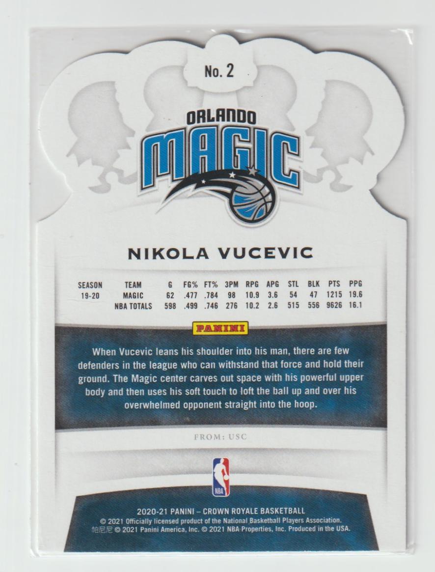 002 Nikola Vucevic Orlando Magic