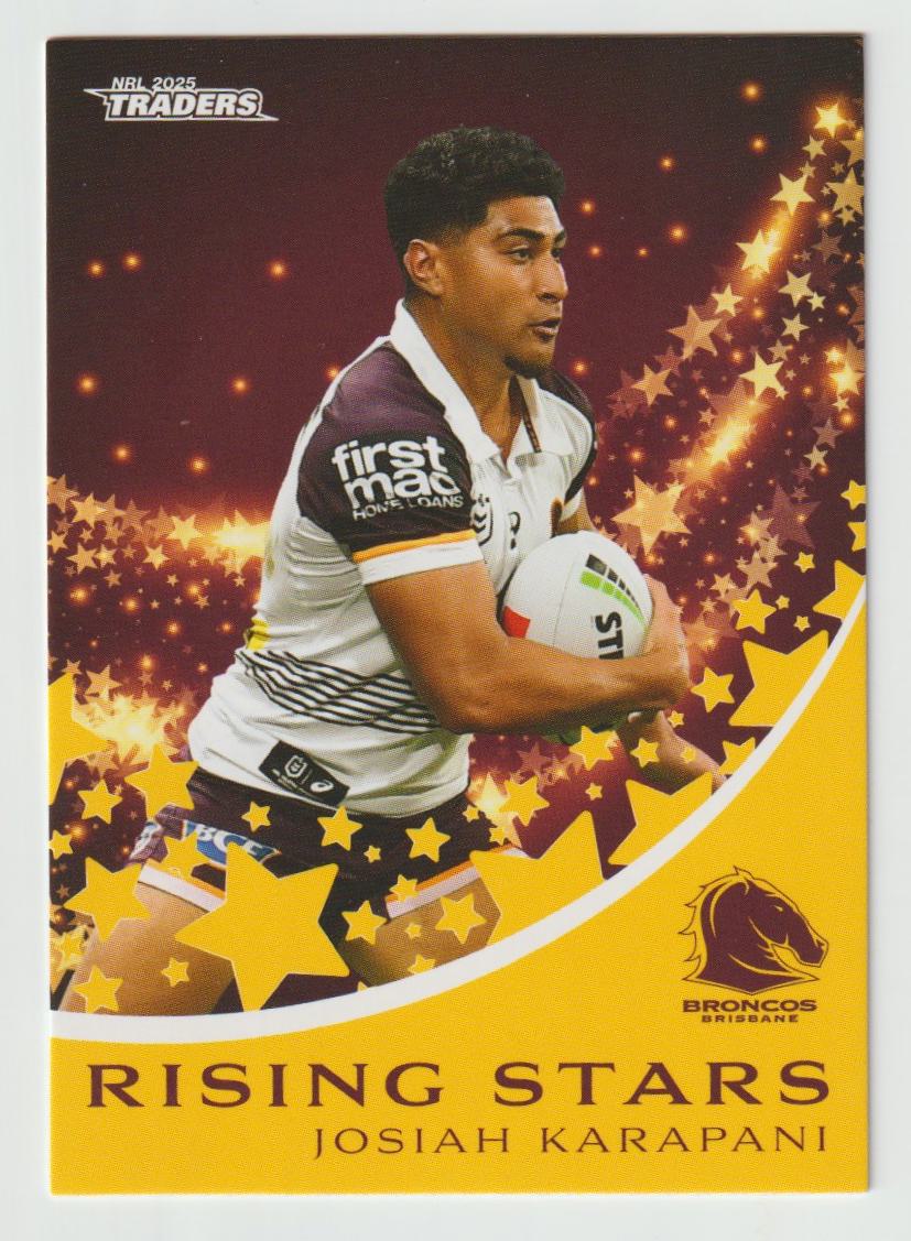 Rising Stars RS 001 BRONCOS JOSIAH KARAPANI