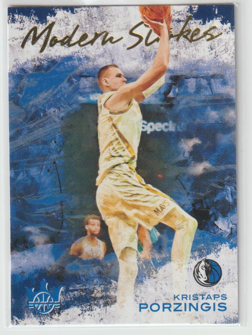 Modern Strokes 022 Kristaps Porzingis - Dallas Mavericks