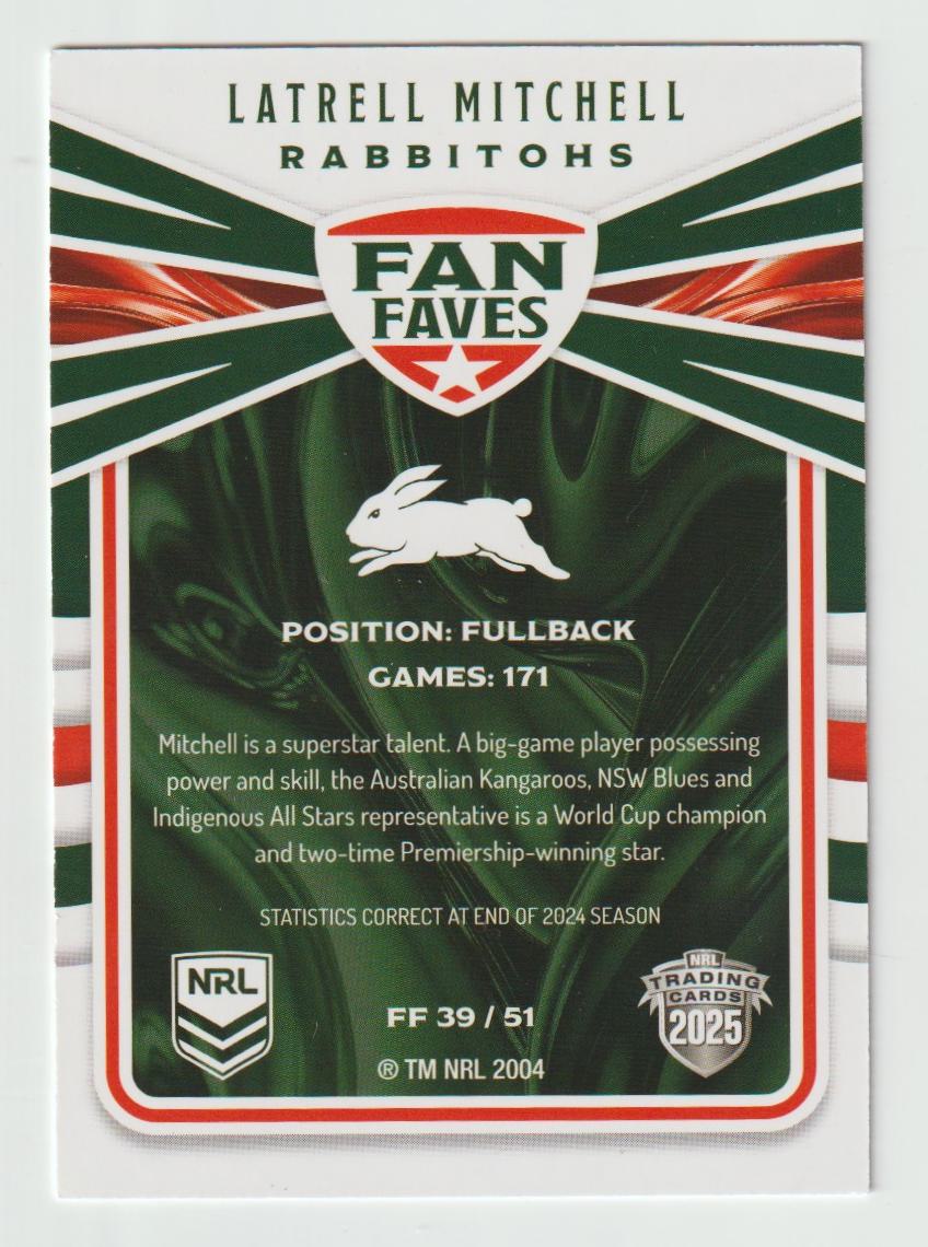 Fan Faves   FF 039 RABBITOHS LATRELL MITCHELL