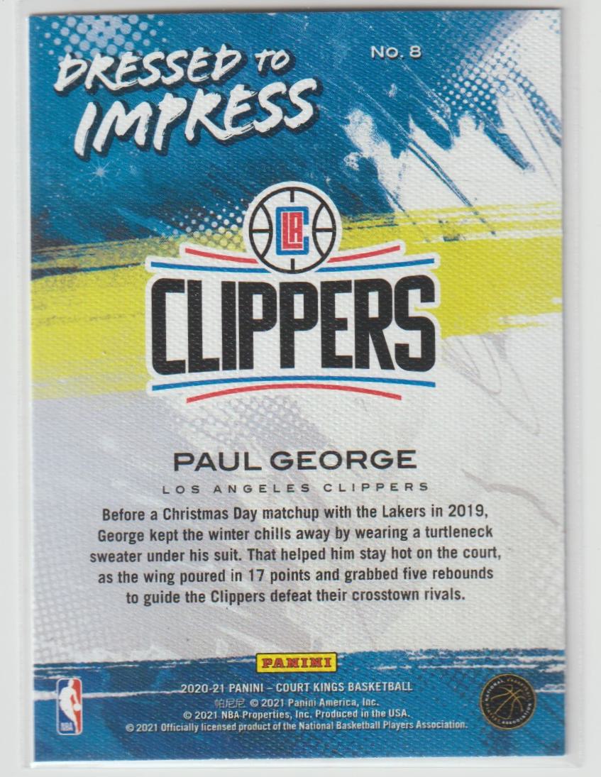 Dressed to Impress 008 Paul George - Los Angeles Clippers