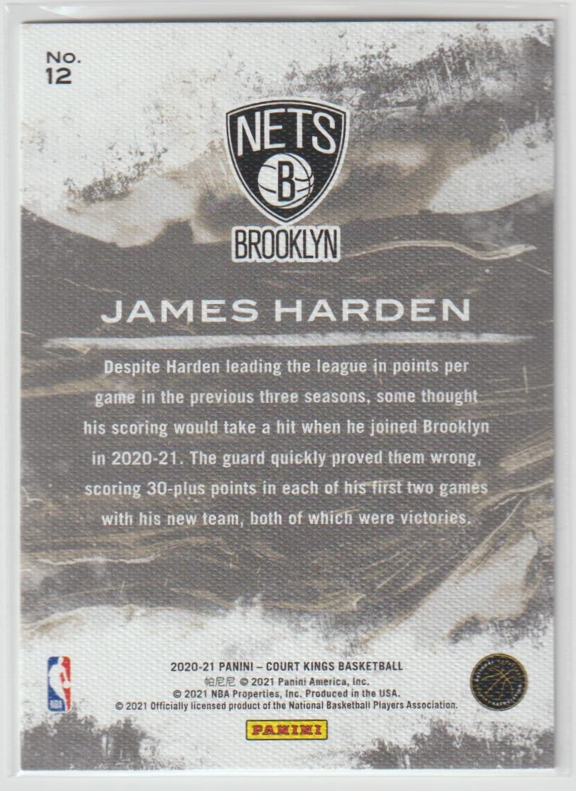 Modern Strokes 012 James Harden - Brooklyn Nets