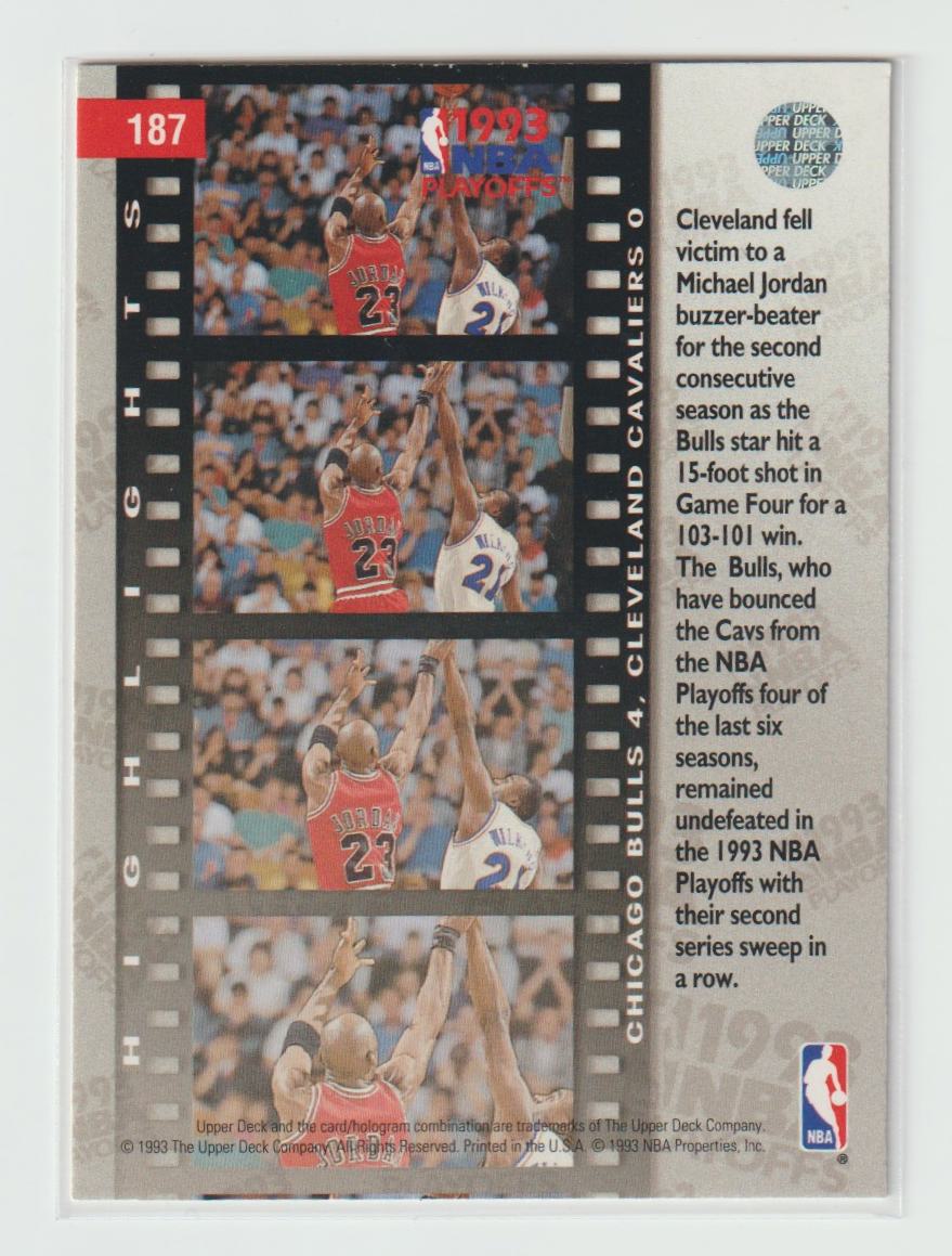 187 NBA Playoff Highlights Michael Jordan Chicago Bulls