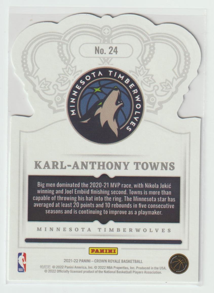 024 Karl-Anthony Towns Minnesota Timberwolves
