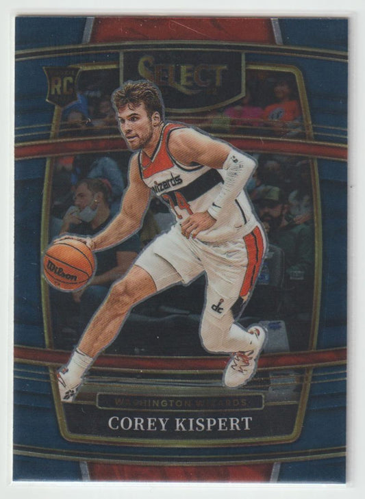081 Corey Kispert - Washington Wizards Retail Blue