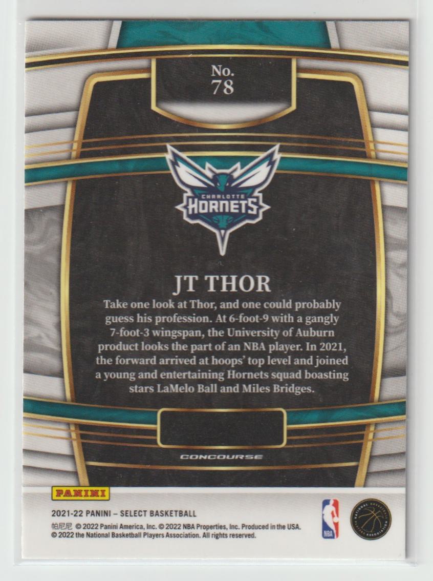 078 JT Thor - Charlotte Hornets Retail Blue