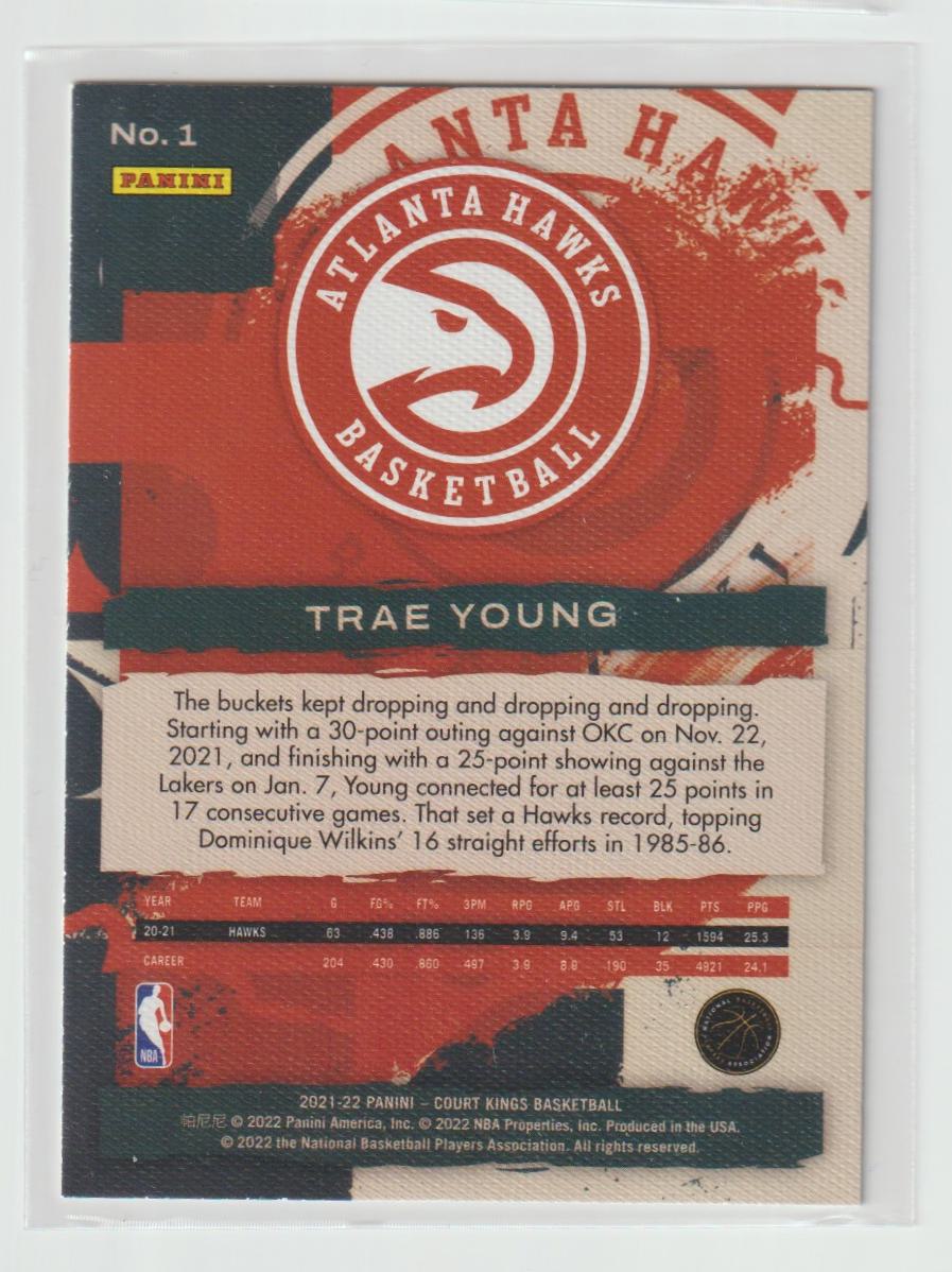 001 Trae Young - Atlanta Hawks