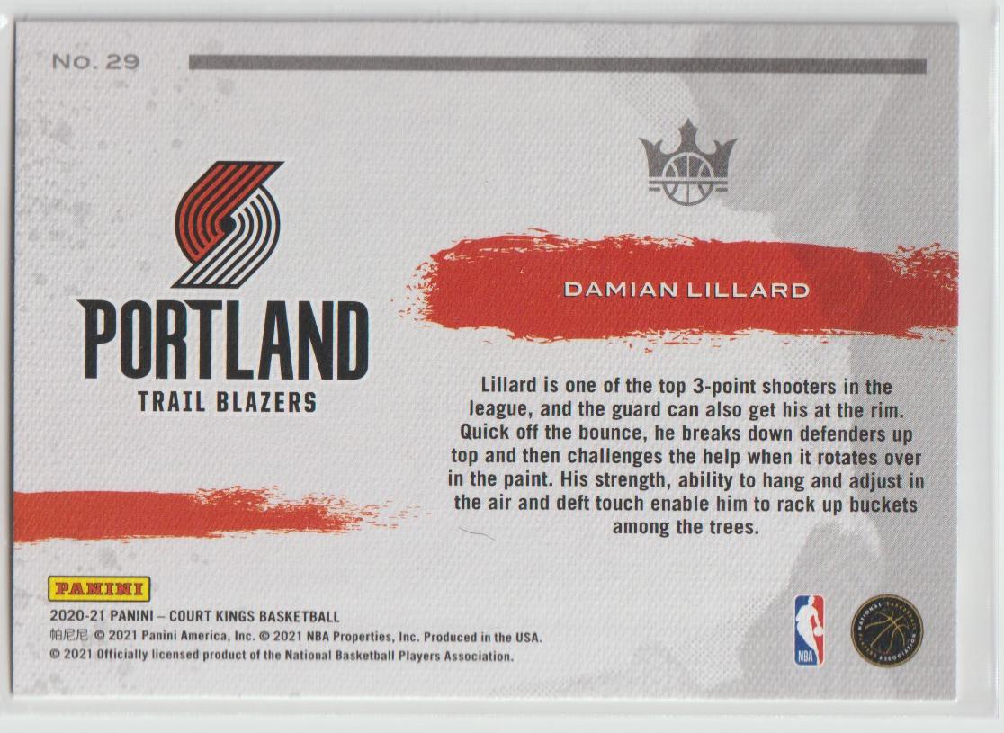 Points in the Paint 029 Damian Lillard - Portland Trail Blazers