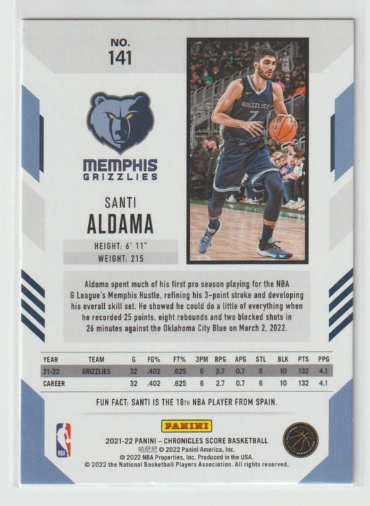 141 Santi Aldama - Memphis Grizzlies