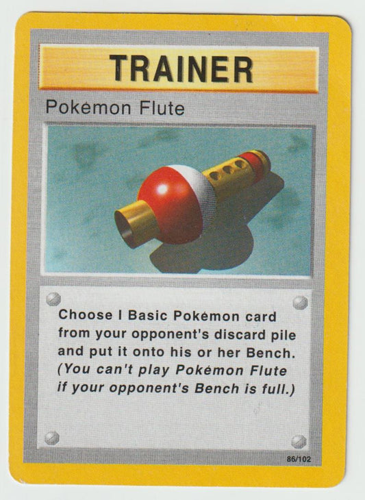 86/102: Pokémon Flute – Trainer – Uncommon