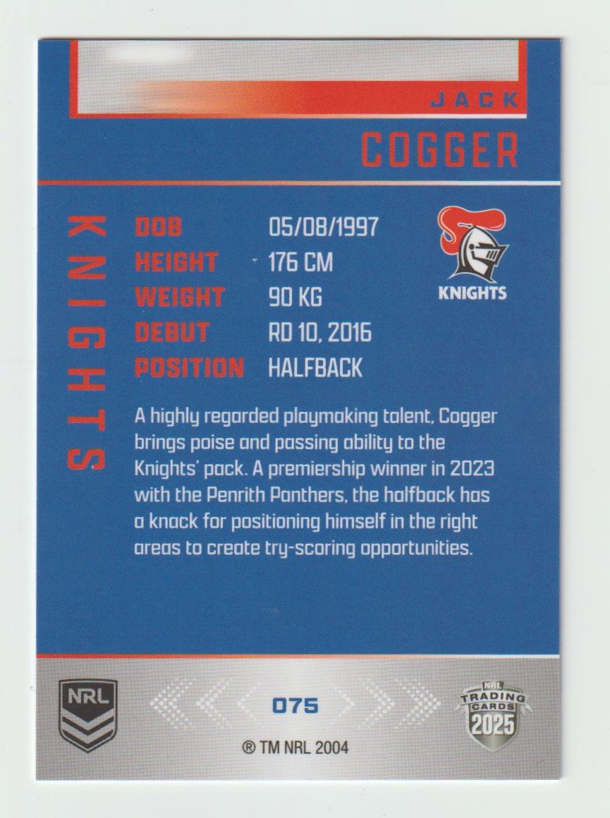 075 JACK COGGER