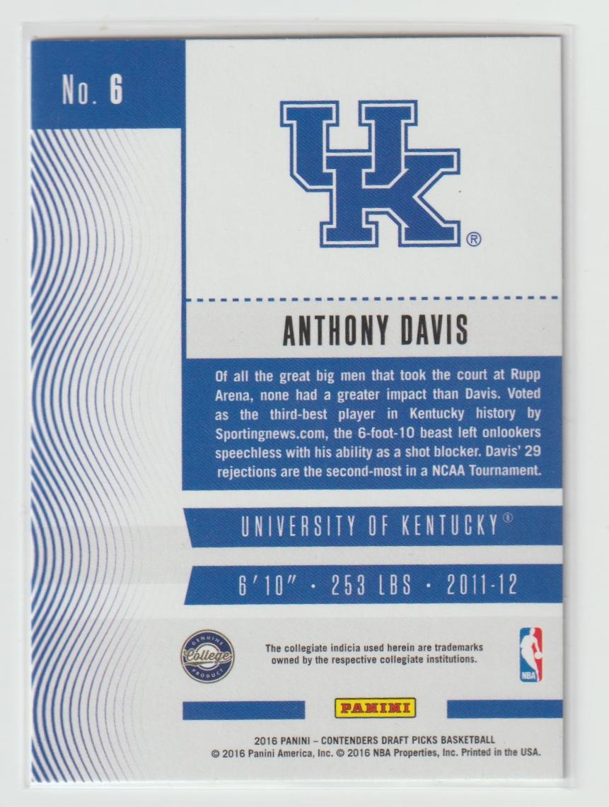 006 Anthony Davis - Kentucky Wildcats
