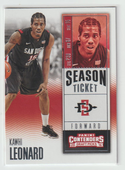 054 Kawhi Leonard - San Diego State Aztecs