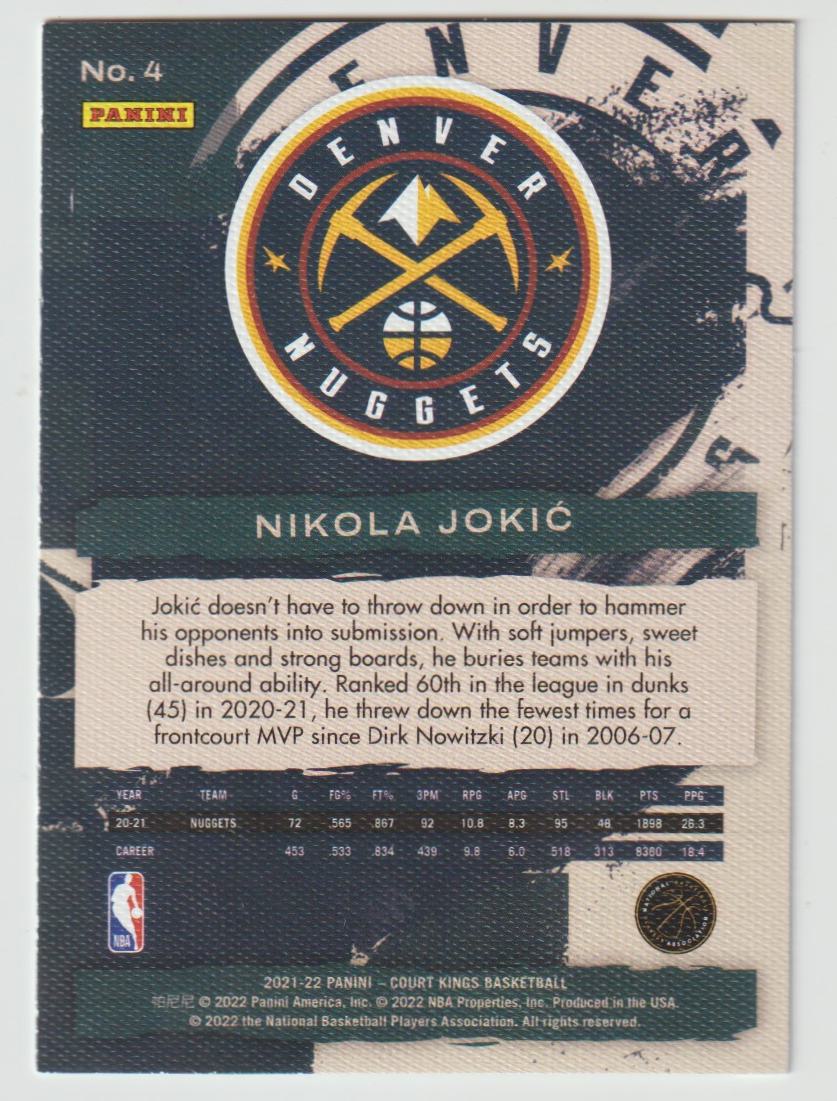 004 Nikola Jokic - Denver Nuggets