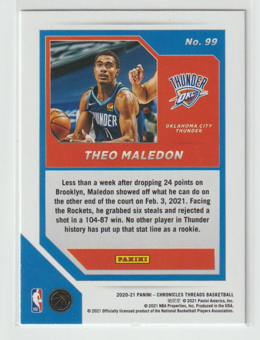 099 Theo Maledon - Oklahoma City Thunder