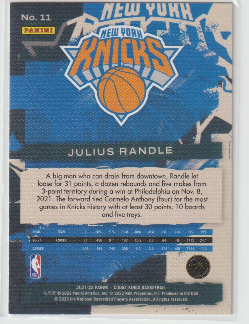 011 Julius Randle - New York Knicks