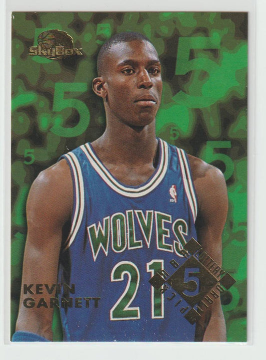 Lottery Picks 5 Kevin Garnett Minnesota Timberwolves