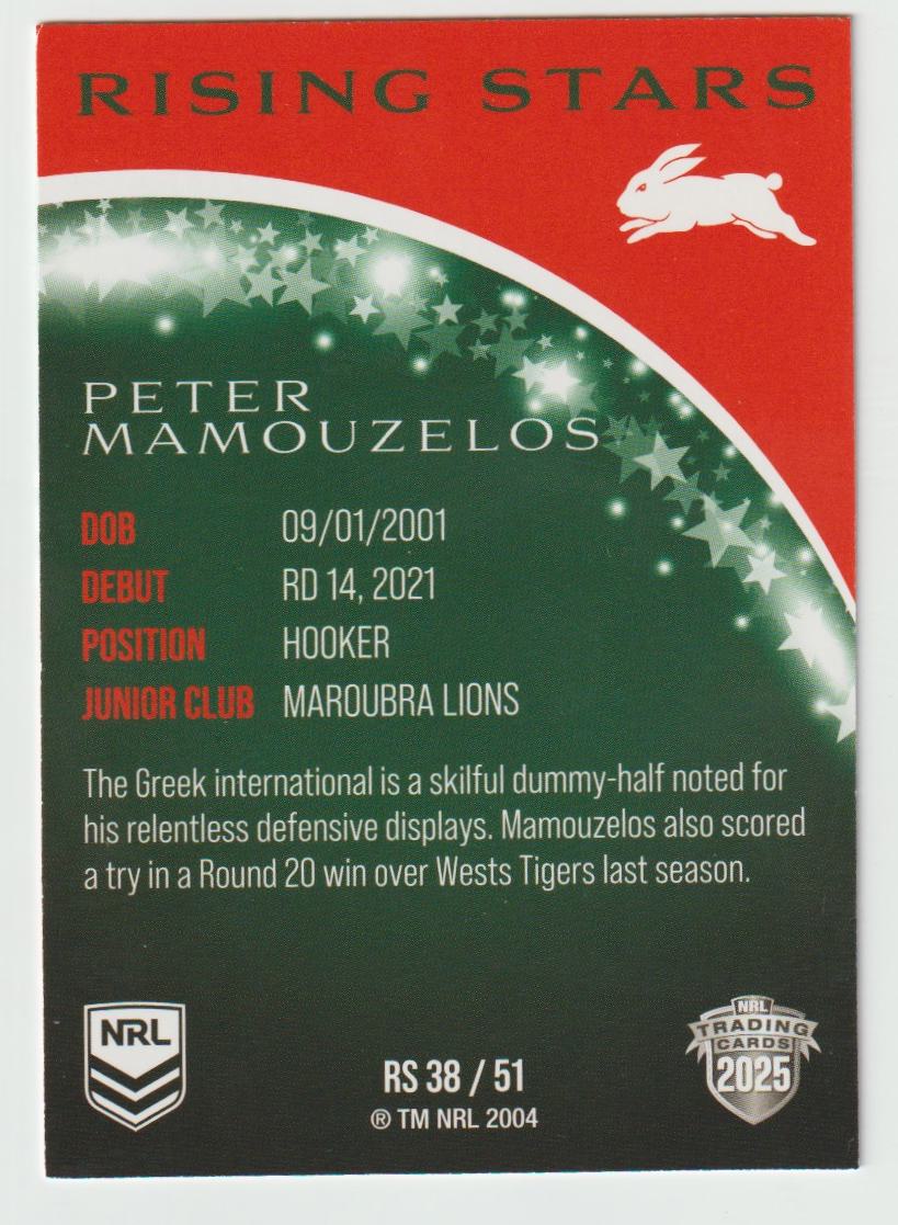 Rising Stars RS 038 RABBITOHS PETER MAMOUZELOS