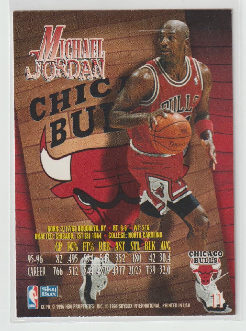 011 Michael Jordan Chicago Bulls