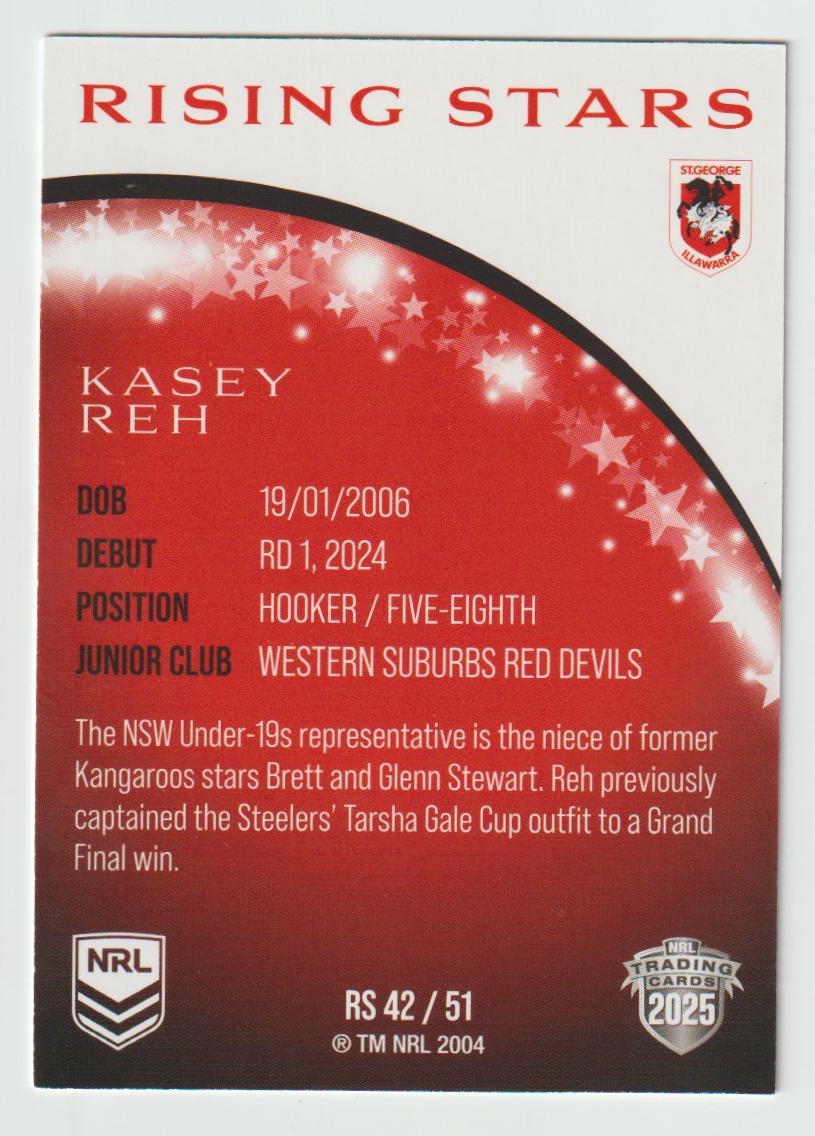 Rising Stars RS 042 DRAGONS KASEY REH