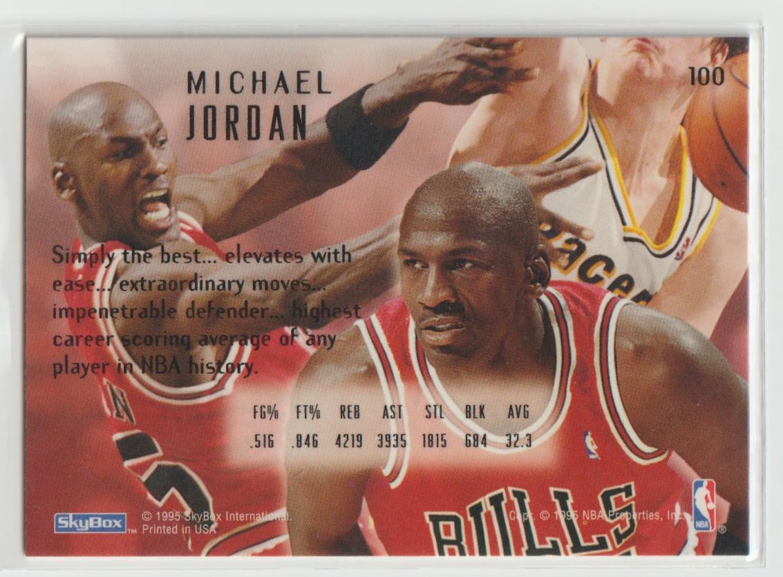 Emotion 100 Michael Jordan Chicago Bulls