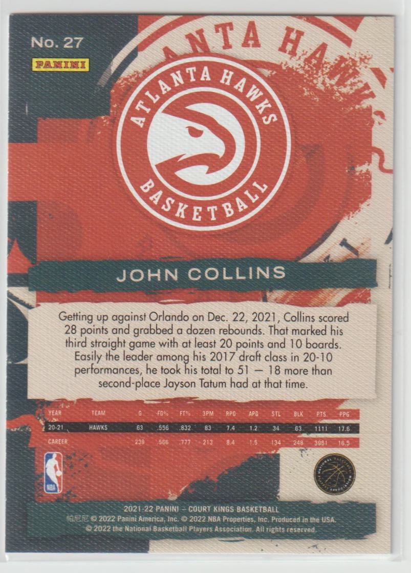 027 John Collins - Atlanta Hawks