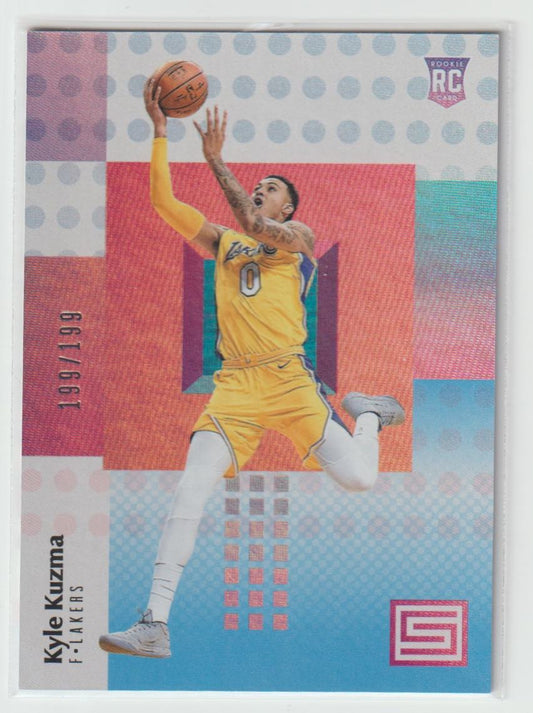 107 Kyle Kuzma - Los Angeles Lakers Blue 199/199